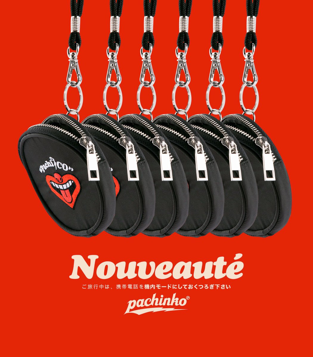 yokoshop's tweet photo. ❤️‍🔥 Nouvel item dans notre DROP PACHINKO ✨

Neck pouch / pochette de cou ⚫️

#yokoshop #streetwear #pachinko https://t.co/43dafGivDg