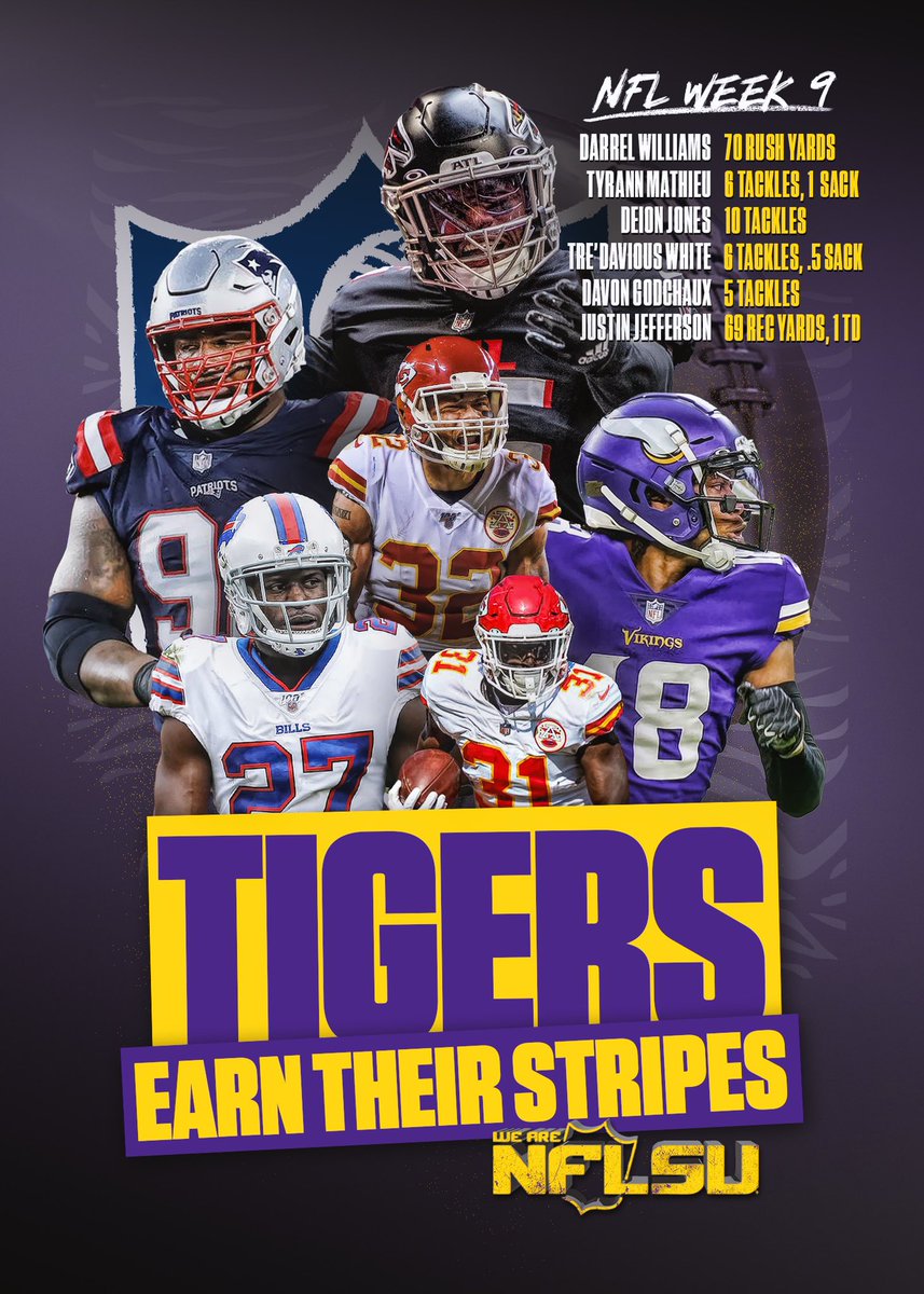 #NFLSU over anybody else‼️

Another fantastic week from our Tigers!