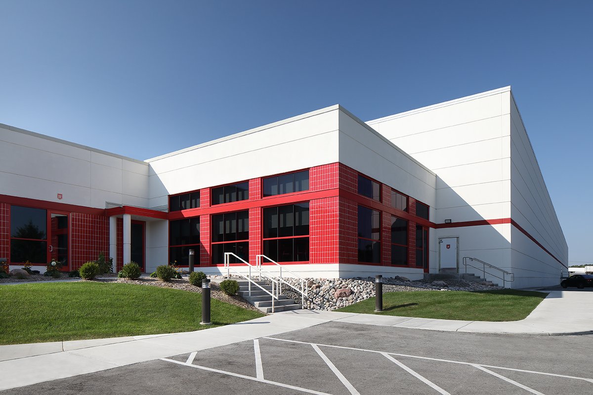 Construction on a 24,600sf expansion and alteration is complete in Plymouth at the @MGF_cheese corporate office. The expansion, designed by our team, includes lunch room &amp; meeting spaces that more than double their current size.