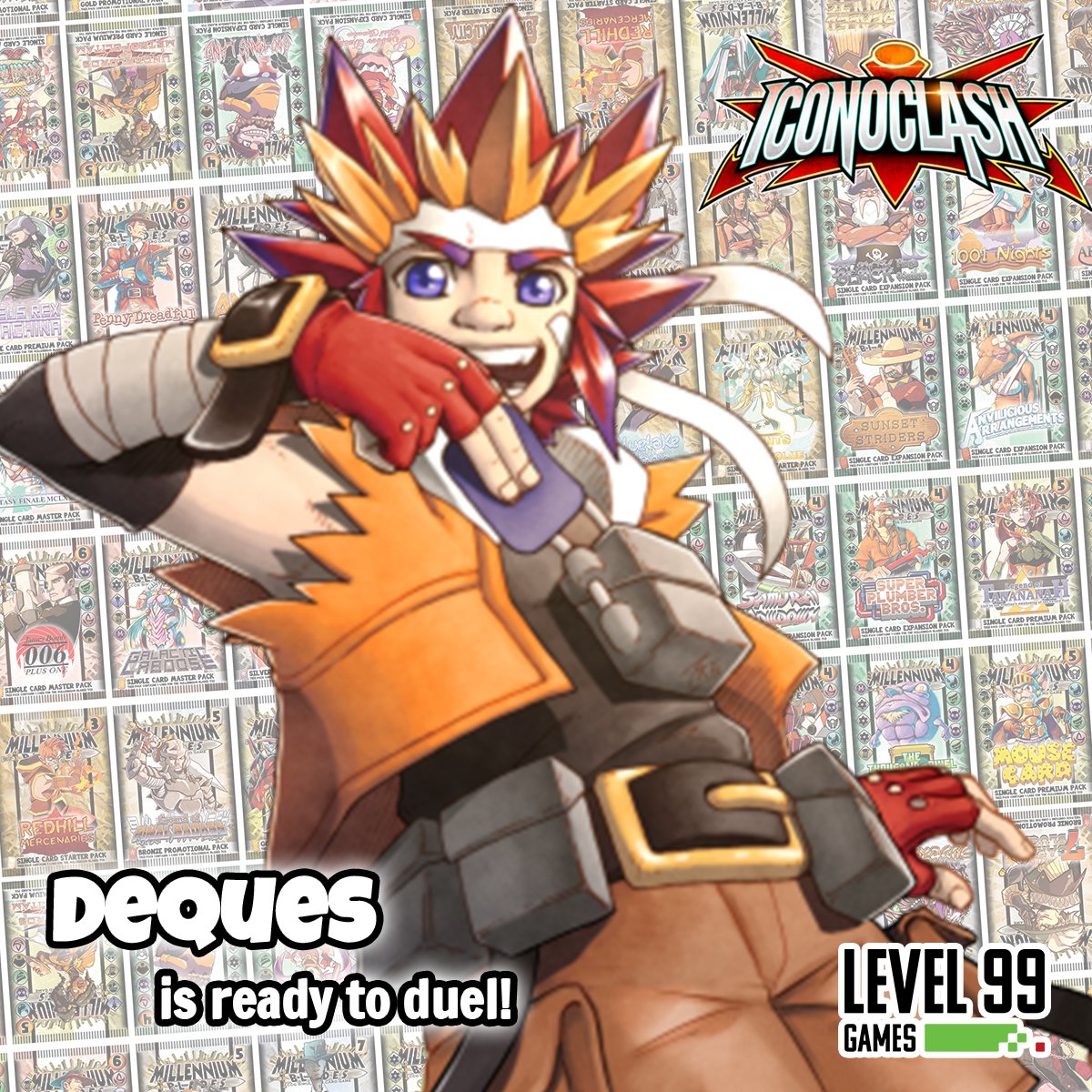 SMG_Play's tweet image. Iconoclash: Platform Fighter Board Game - Deques is Ready to Duel!
Deques from @level99games joins the roster!
mailchi.mp/58844ace5e7d/s…