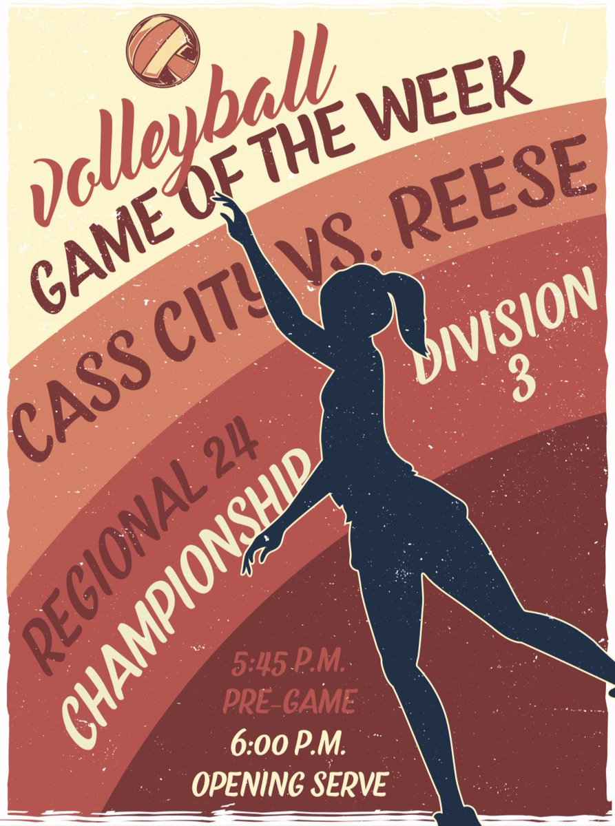 For the first time ever, we will be broadcasting a volleyball game for our Game of the Week!

Tune in tomorrow for a big regional title showdown.

92.1fm
classicrocki92.com
Search ‘WIDL’ on the <a href="/tunein/">TuneIn</a> app