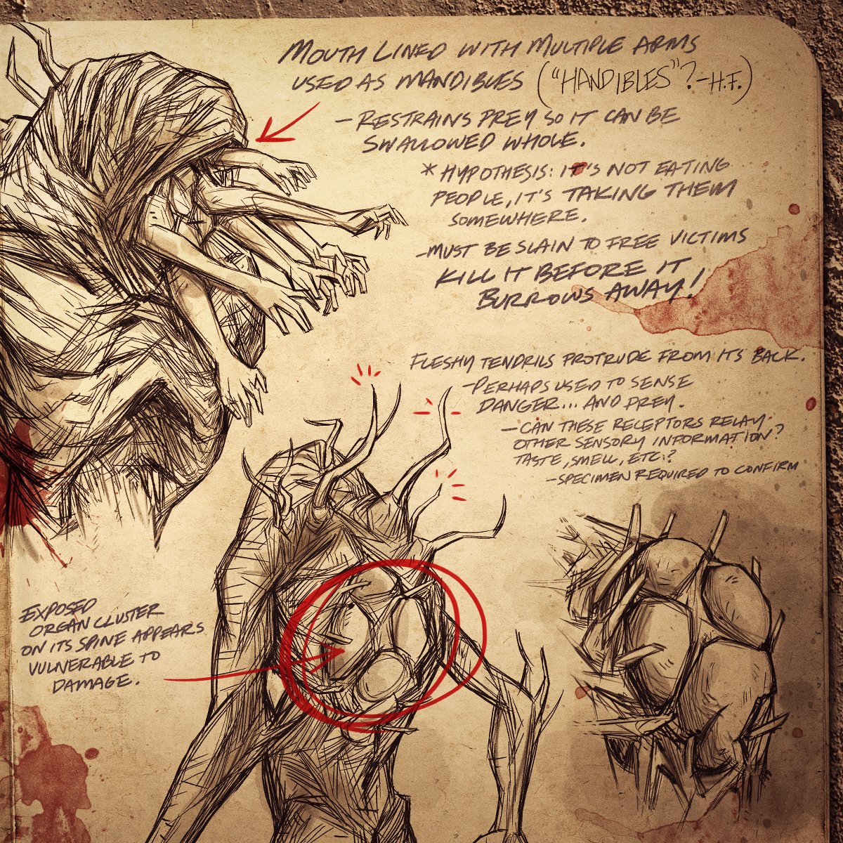 back4blood's tweet photo. Try to keep a minimum of 6 feet distance between you and a Hag. #Back4Blood https://t.co/ZCuW3bnb52