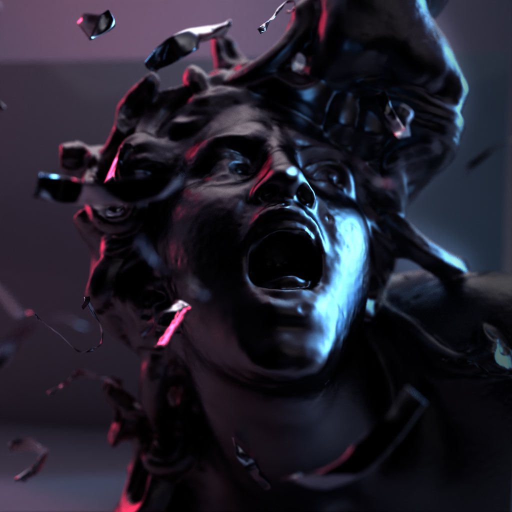 TheFctryNFT's tweet photo. The Gorgons Are Here Exclusively On @OpenSea 😈

Gorgons is a 3D Video NFT Project developed by the artist "JoyXT". 

PURCHASE 👉https://t.co/XCVtNAwqVr

1 Edition of 11 / 0.11ETH Acidulous Gorgons 
1 Edition of 22 / 0.11ETH Red Gorgons
1 Edition of 33 / 0.11ETH Black Gorgons https://t.co/4uhuN52Eg3