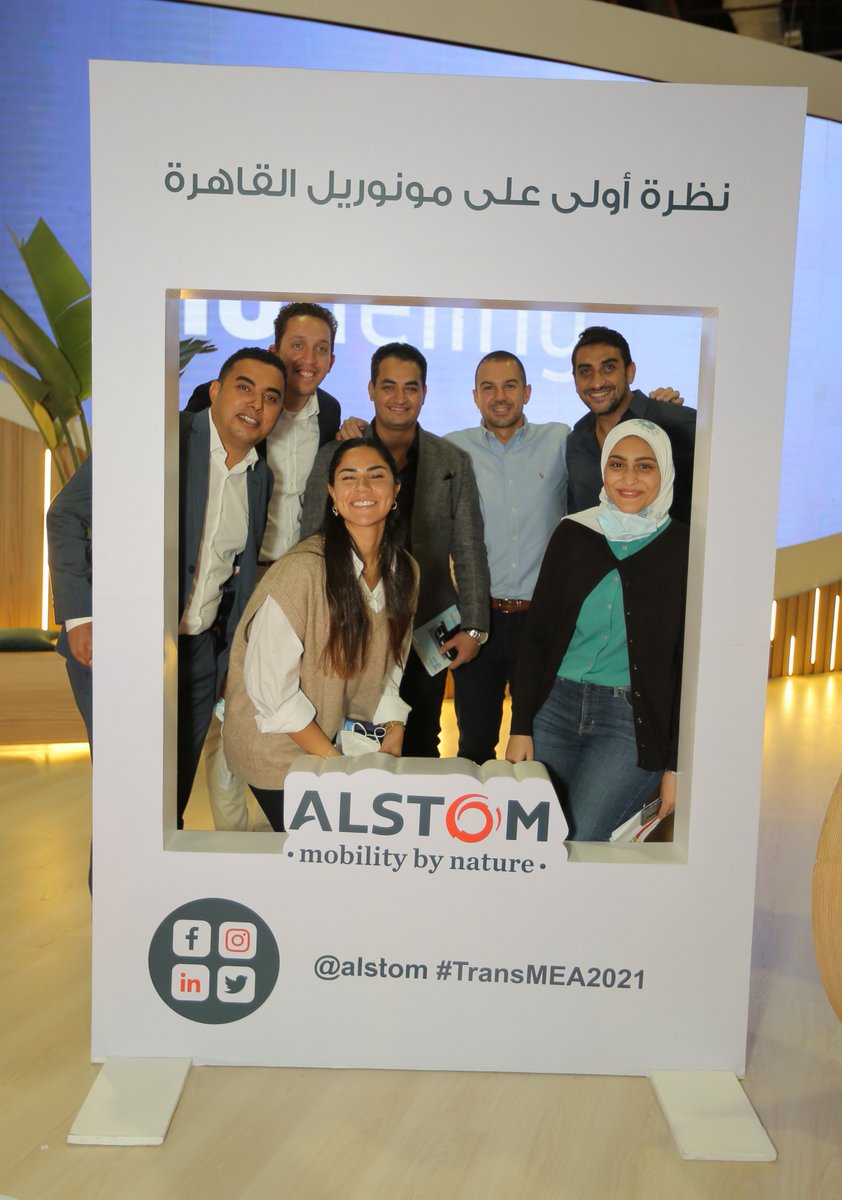 AlstomAMECA's tweet photo. And that's a wrap! Thank you for a stellar #TransMEA and all the engaging conversations on our booth.
Here's to a fantastic #TeamAlstom passionate about working together to reinvent #mobility, making it smarter & more sustainable - in #Egypt and beyond! 🌱🚝
See you next year! https://t.co/hm7hodlvLY