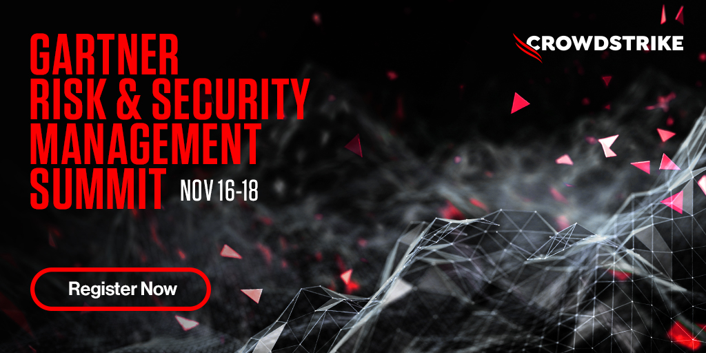 CrowdStrike's tweet photo. .@CrowdStrike will be a Premier Exhibitor at the Gartner Security & Risk Management Summit 2021 (Virtual). Get your ticket today https://t.co/yBgCJPE57M #GartnerSEC #GoCrowdStrike https://t.co/8ZmbkYJibz