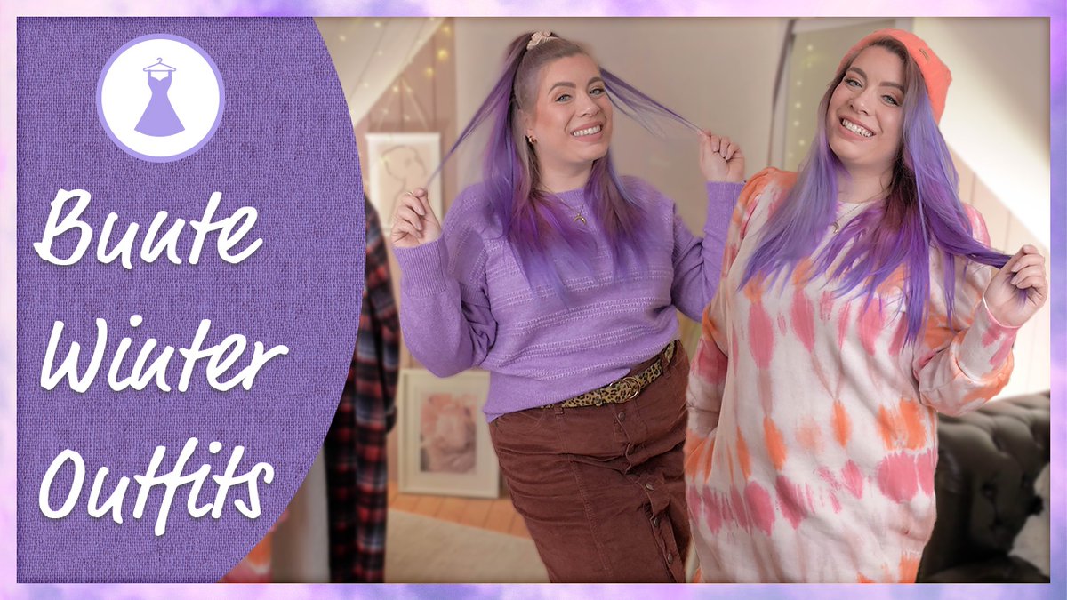 _Missesviolet_'s tweet photo. Tschüss Dauer-Schwarz und Einheitsbrei im dunklen #Winter! 🙈 Ich zeige Euch heute 4 frische und bunte #Outfits, die Ihr im Winter tragen könnt. 🌈 Außerdem bekommt Ihr alle meine Tipps, wie ich Farben miteinander kombiniere: https://t.co/NME66ChYHZ Xo Sara 💜 https://t.co/kYHlKMDsXL