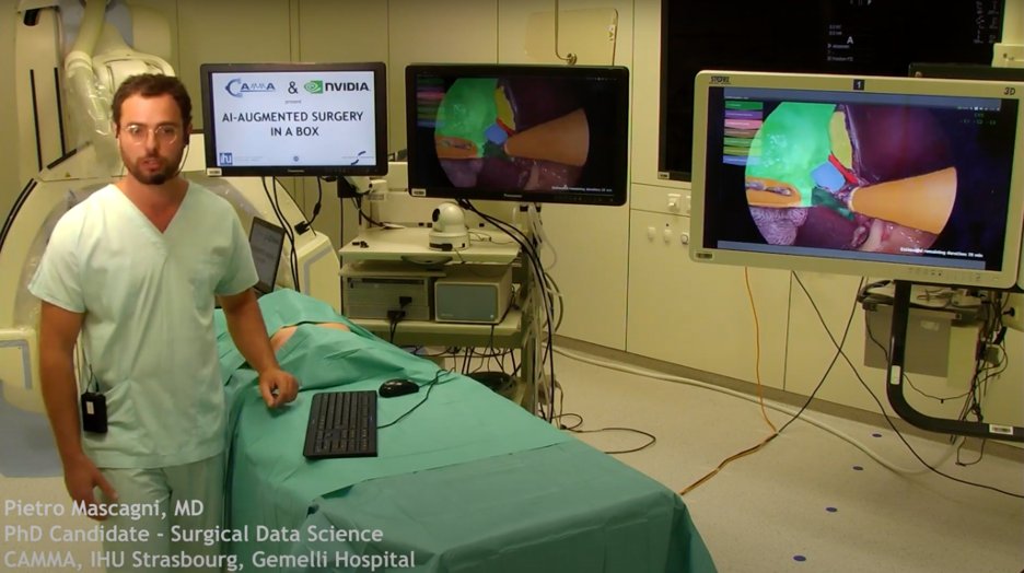 Happy to announce a partnership with @nvidia to bring  #SurgicalAI #SurgicalDataScience a step closer to OR translation!  #GTC21

Optimisation on NVIDIA Clara AGX for real-time and on-demand inference of deep learning models for safe surgery. Video👉 youtube.com/watch?v=h2FMzC…
