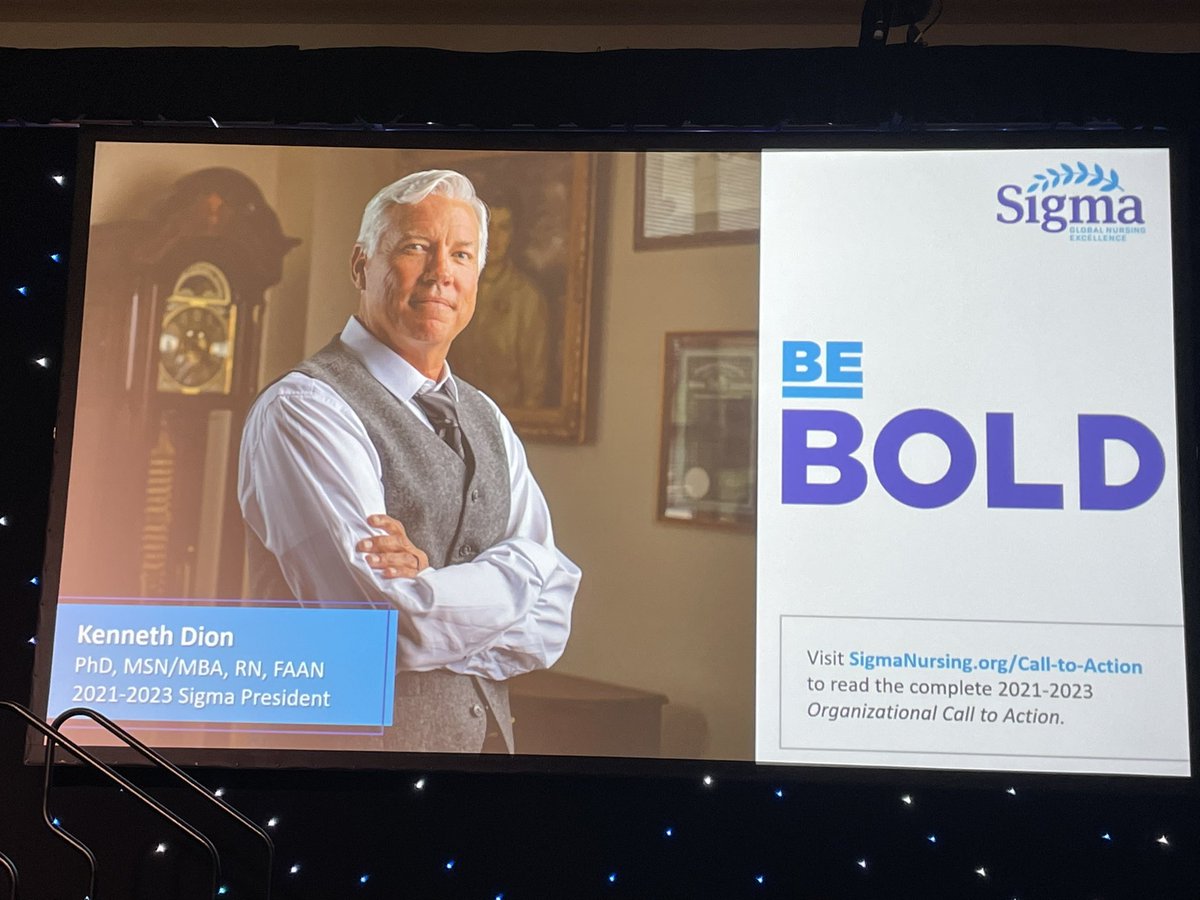 Jennifer Graber (@jen_graber) on Twitter photo Be Bold!!! <a href="/KennethDion/">Dr. Kenneth Dion (he\him\his)</a> <a href="/SigmaNursing/">Sigma Nursing</a> Be Bold!!! <a href="/KennethDion/">Dr. Kenneth Dion (he\him\his)</a> <a href="/SigmaNursing/">Sigma Nursing</a>