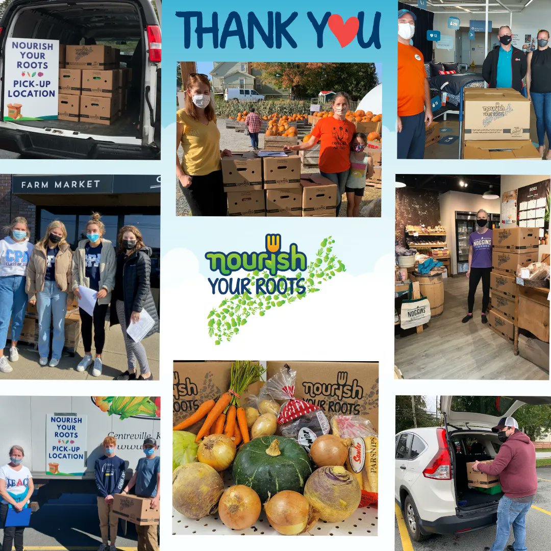 NourishNS's tweet photo. Despite another challenging year, we are thrilled to announce that out of a grand total of 4,665 Nourish Your Roots boxes sold, OVER 30% were donated to families in need of support! Your generosity will help NS schools fund their own healthy food programs.
THANK YOU! ❤️ https://t.co/upkV8T5m4Y