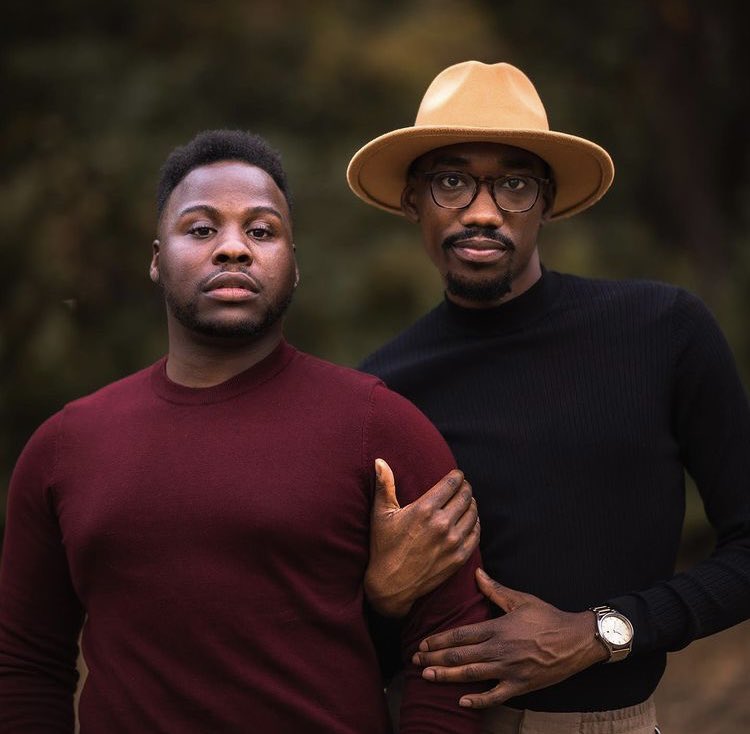 jackd's tweet photo. “Our LOVE is Black Gay Magic. 🌈 🤎🍁😘”

To today, tomorrow and the future @gesmithwrick and @withlovejc we are inspired by your endless love and devotion. ✊🏾 #BlackLove #Coupling #Jackdapp 

📷: fotosgallegos https://t.co/qVr13Mh7PA