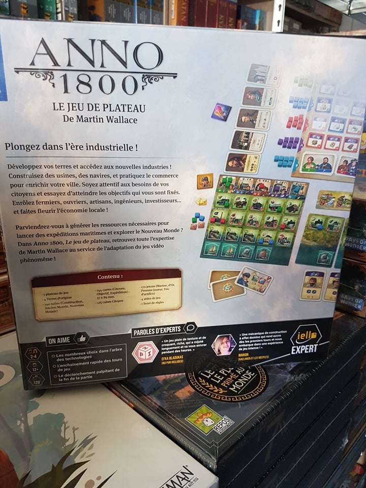 Jeux_Geek's tweet photo. Bonjour !
Une petite nouveautés de chez @IELLO_France  disponible en stock
#anno1800 https://t.co/l0o6PYj39y