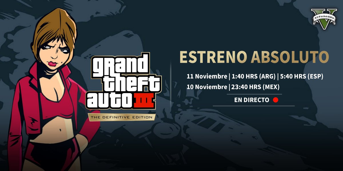 vivaracho81's tweet photo. Hoy mostramos en vivo GTA Trilogy! #Vivaracho #Youtube https://t.co/ewfb99UnbF