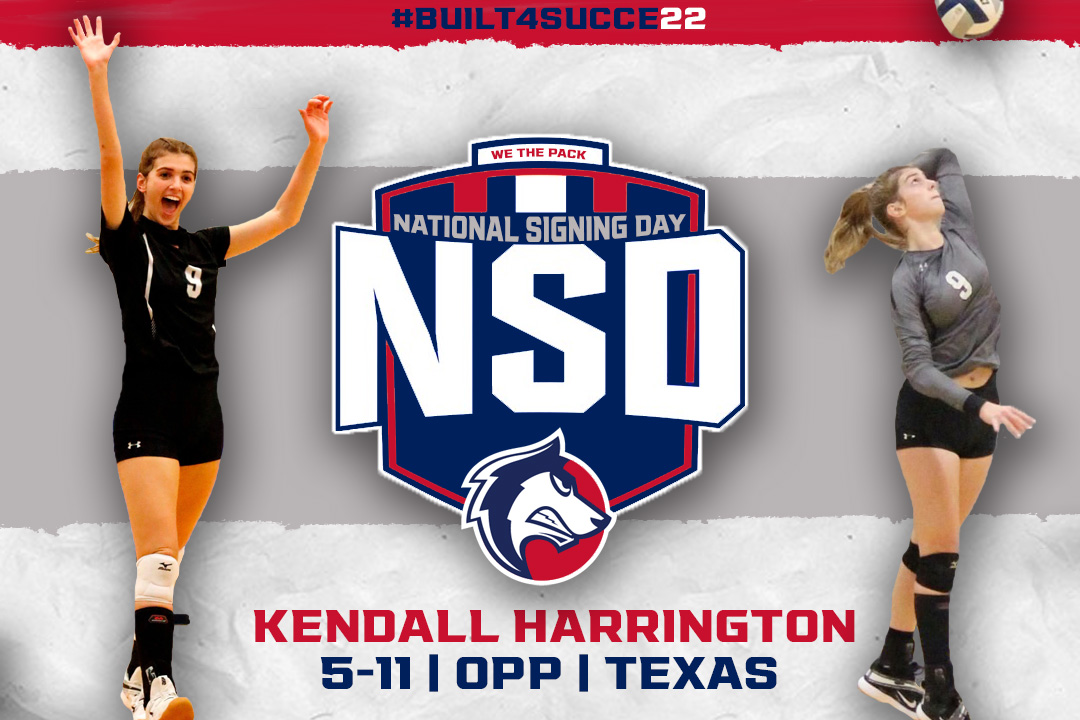 GoPackvb's tweet photo. Our final addition for today comes to us from San Antonio, Texas. Please help us in welcoming Kendall Harrington to The Pack. Kendall is an efficient point scoring lefty that can go six rotations and will be a big help in reloading in our rightside position. #BUILT4SUCCE22 https://t.co/QpBR00j0Ne