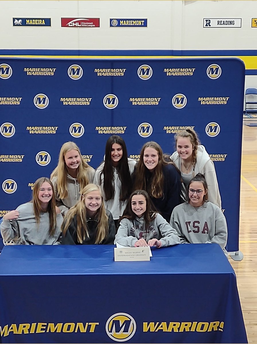 Congratulations to Maddy Murphy on her NLI signing today to continue her soccer career at Eastern Kentucky!@EKUSports