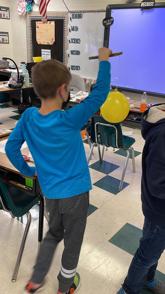 baker5th's tweet photo. My favorite “holiday” activity of the year!! After reading “Balloons Over Broadway” analyzing the text, discussing the Engineering Design Process, and researching the Macy’s Thanksgiving Day Parade; we’re finally ready to start building our own float for the parade. Stay tuned! https://t.co/oBdSP84chP