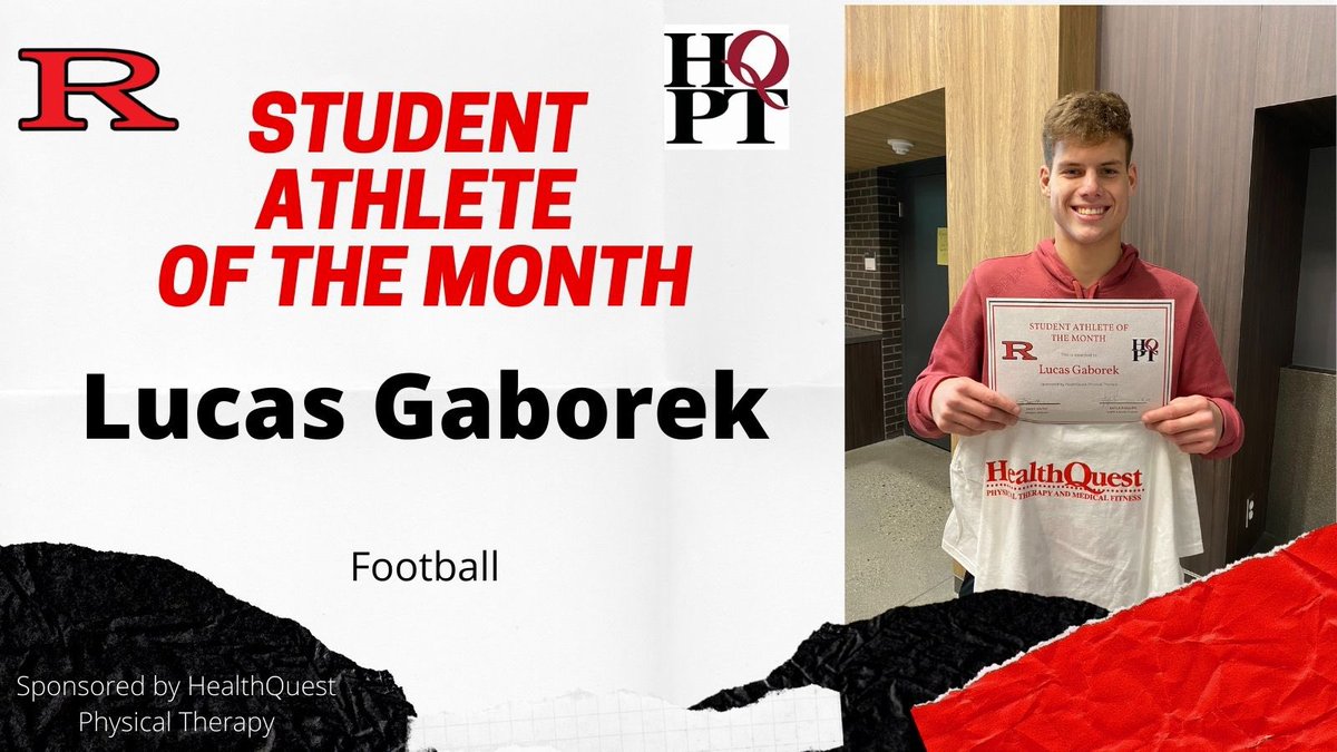 Congratulations <a href="/GaborekLucas/">Lucas Gaborek</a>🐾 <a href="/RomeoFootball/">RomeoFootball</a> <a href="/HealthQuest_PT/">HealthQuest Physical Therapy</a>