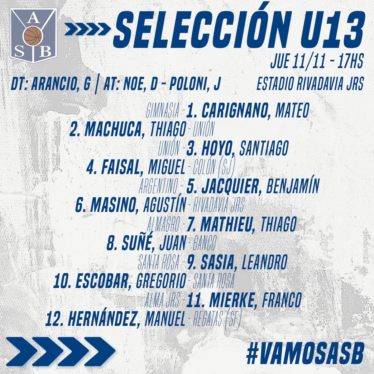 Asociación Santafesina de Básquetbol 🏀 tweet media