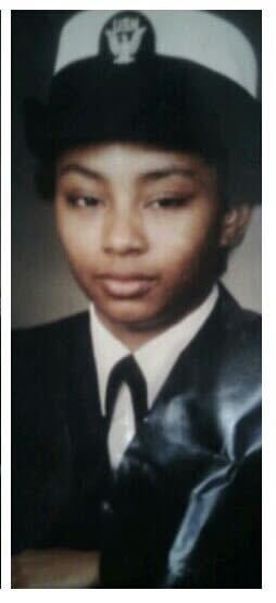 TOPsFrontline's tweet photo. This Veterans Day, we are recognizing and giving thanks to one of our October Cohort members who served in the United States Navy. Thank you, Kesha Tarry, for your service! 🇺🇸 #VeteransDay #TOPsMilitary @nootherlikeme12 ❤️ https://t.co/pU5yfYgYpz