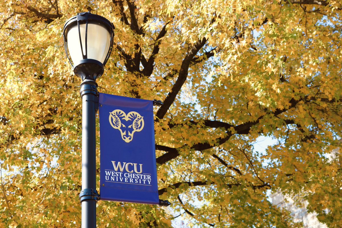 WCUofPA's tweet image. that purple and gold combo 😍 
🍂🐏💜💛 #mycampus #fallviews #ChargeON