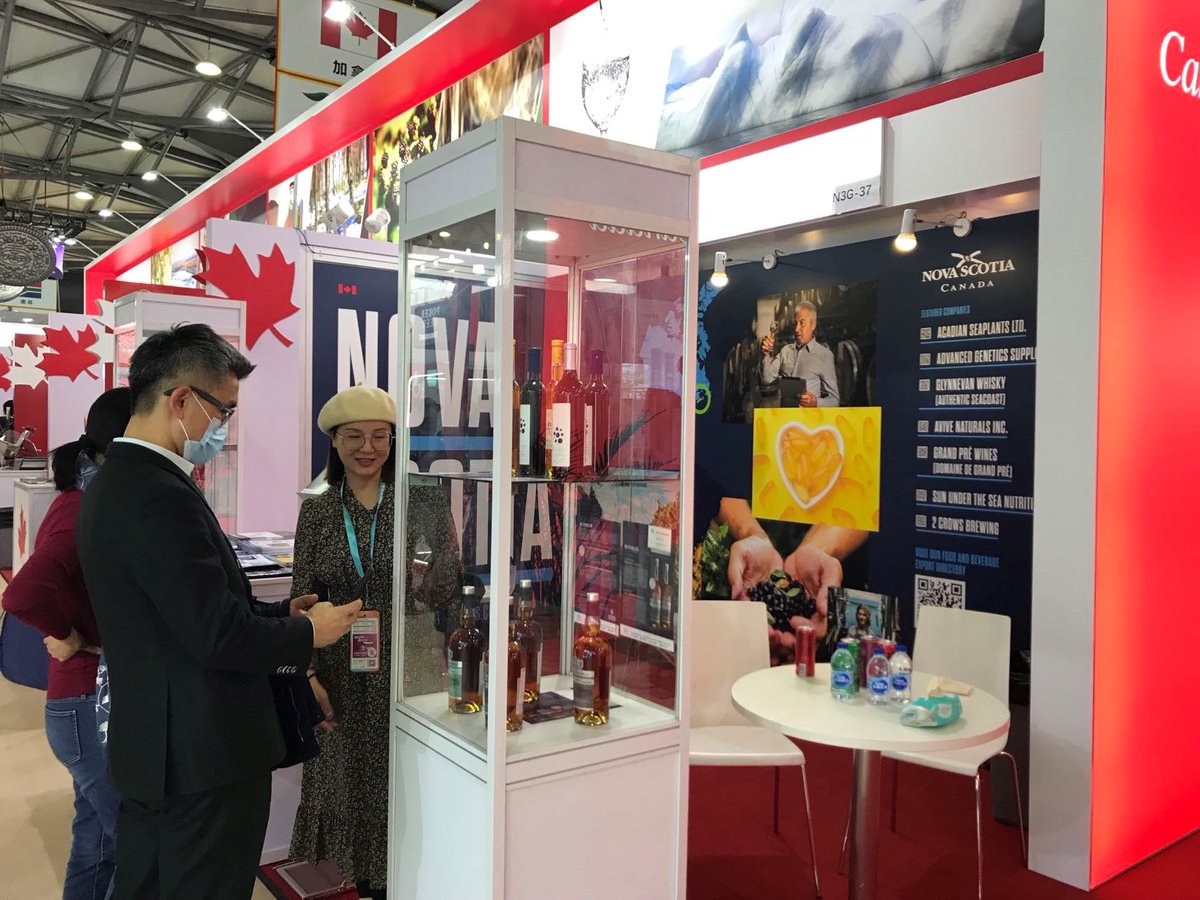 AcadianSeaPlus's tweet photo. It’s another great day at FHC 2021 in China! We’re excited to continue conversations with those attending the trade show about our products and how they can positively impact the food and catering industry. #FHC2021 #FHCChina https://t.co/10ABhX8NfX
