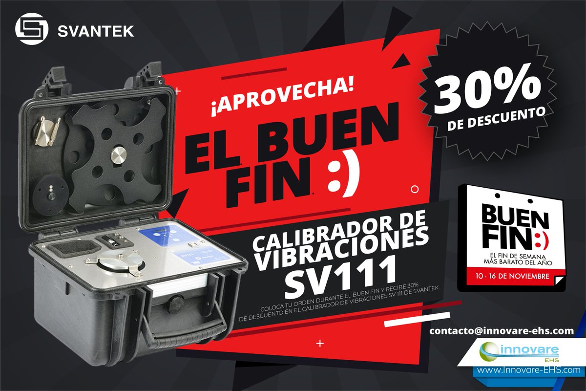 InnovareEHS's tweet photo. El BUEN FIN llegó a Innovare EHS, aprovecha nuestros descuentos! coloca tu orden durante estos días y recibe tu descuento. Escríbenos a contacto@innovare-ehs.com https://t.co/chjJ4ZZv2M