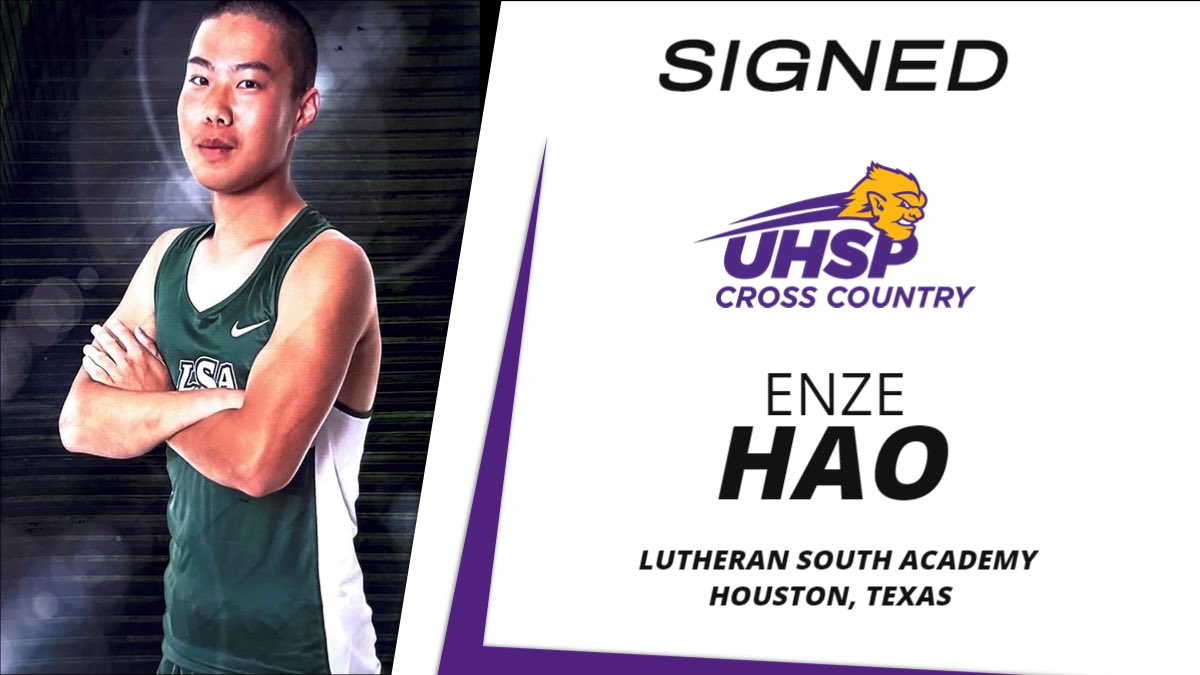 Great day today for LSA Athletics. 2 student/athletes signing to play at the next level for Track- Ayana Smith and Cross County- Enze Hao.