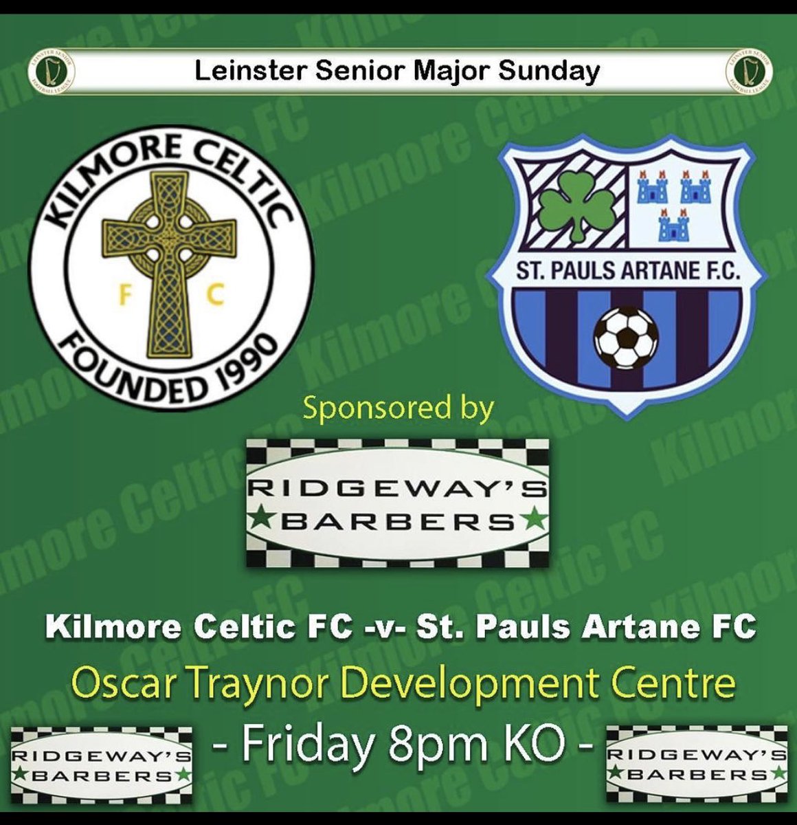 kilmoreceltic's tweet photo. Local derby 🤩🤩

#FNF ⚽️💚

@StPaulsArtaneFC @LSLLeague https://t.co/kXK8CM6BWd