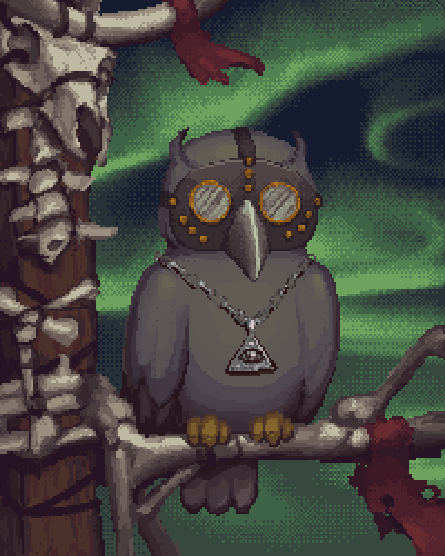 proofofhax's tweet photo. THIS ONE LOOKS BADASS 👁️ ⚡️
Just minted a @OwlsOfSol 🦉 https://t.co/0NGJOydij8