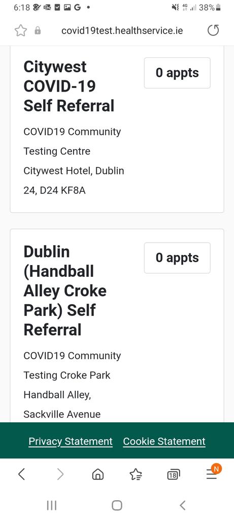 DublinRght2Life's tweet photo. @FergalBowers @rtenews My daughters class has 5 confirmed cases, there are no available appointments in Dublin for pcr, parents are relying on antigen tests. This is disgraceful! https://t.co/8RNhSHeY7E