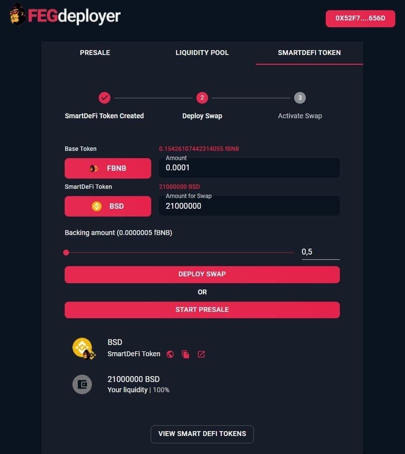 FEGTokenDE_'s tweet photo. ✅Sneak Peak auf den SmartDeFi Deployer und das darin enthaltene Migrationstool!✅

Vielen Dank an @CryptoDevFr (Romy) dafür, dass er sich die Zeit genommen hat, uns diese Fortschrittsbilder zu zeigen, während er daran arbeitet!

(Noch in der Entwicklung) https://t.co/2ubm5r9iU6