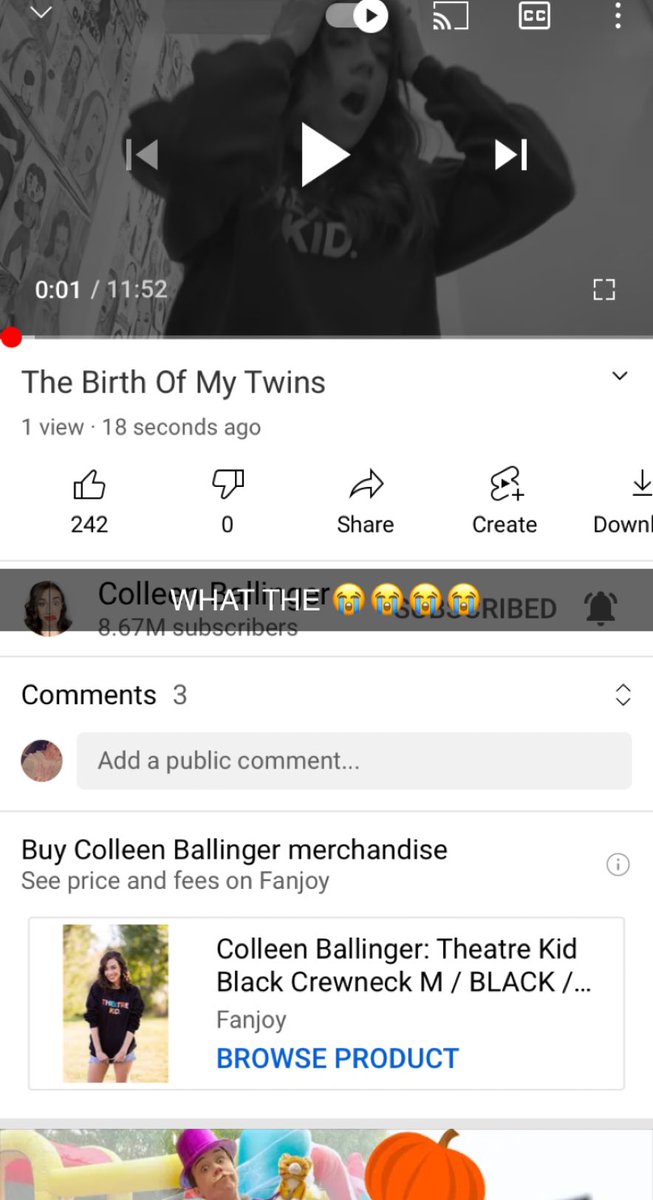 colleenmb1's tweet photo. COLLEEN MAE BALLINGER 😭😭😭YOU HAD NO RIGHT TO GIVE ME A PANIC ATTACK 😭😭 https://t.co/B6Kmuk38qq