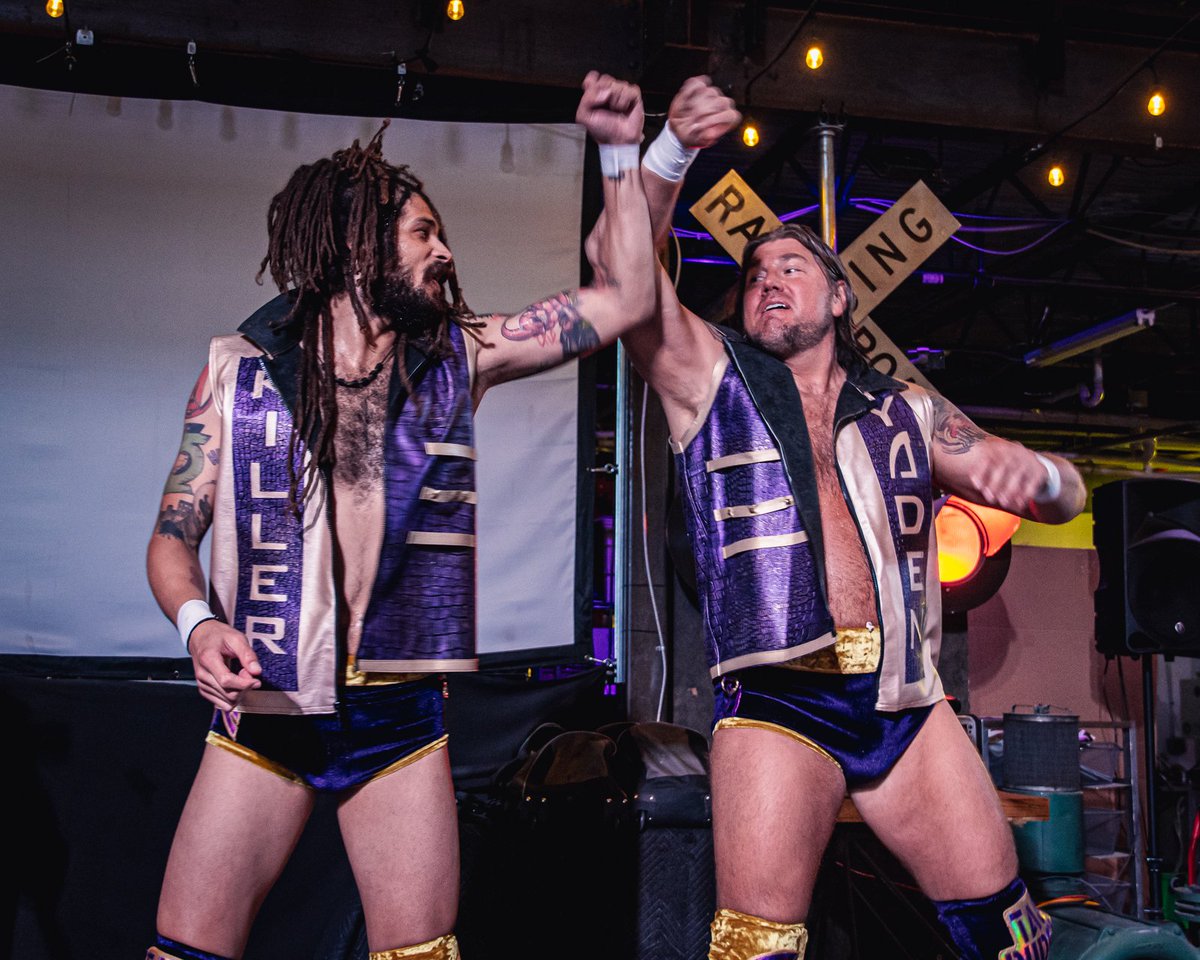 YadenRMP's tweet photo. Don't miss us this weekend at our new home in Englewood, the RMP Summit!
Just a couple dudes, taggin!
Tickets available at https://t.co/fz5H5mCLi2!
.
#40IsMyMonday #rmp @TheRockyMtnPro #prowrestling #twitch #rmpsummit #tagdudes #tagteamwrestling #ovw #aswarm #cxe #gruntstyle https://t.co/yAaPAHSpp3