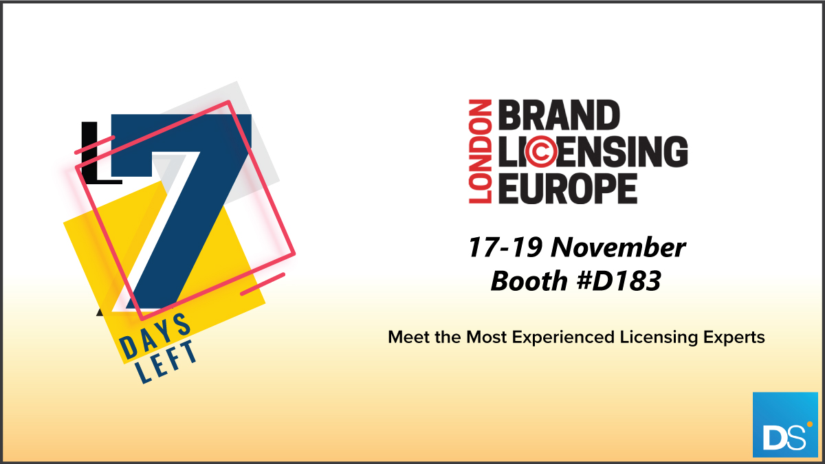 DSI_Dependable's tweet photo. 7 days to go till we rejoin the #brand #licensing community for @bleurope 2021. Meet the licensing process experts at Booth #D183, on November 17-19. https://t.co/SJbQh2CuSF