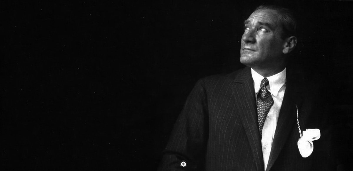 AnatoliaToronto's tweet photo. "Peace at Home, Peace in the World" slogan wasn't the only slogan Mustafa Kemal Atatürk left us. Today is the day Mustafa Kemal Atatürk left for eternity. We will continuously remind ourselves what a bright future he left us to prosper. 

#10kasim #ataturk #10november https://t.co/RK074LEjcb