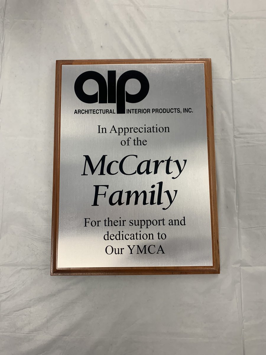 aip_inc's tweet photo. We are humbled and honored to receive this recognition from the YMCA.  Thank you!! https://t.co/cUO8t8PKbx