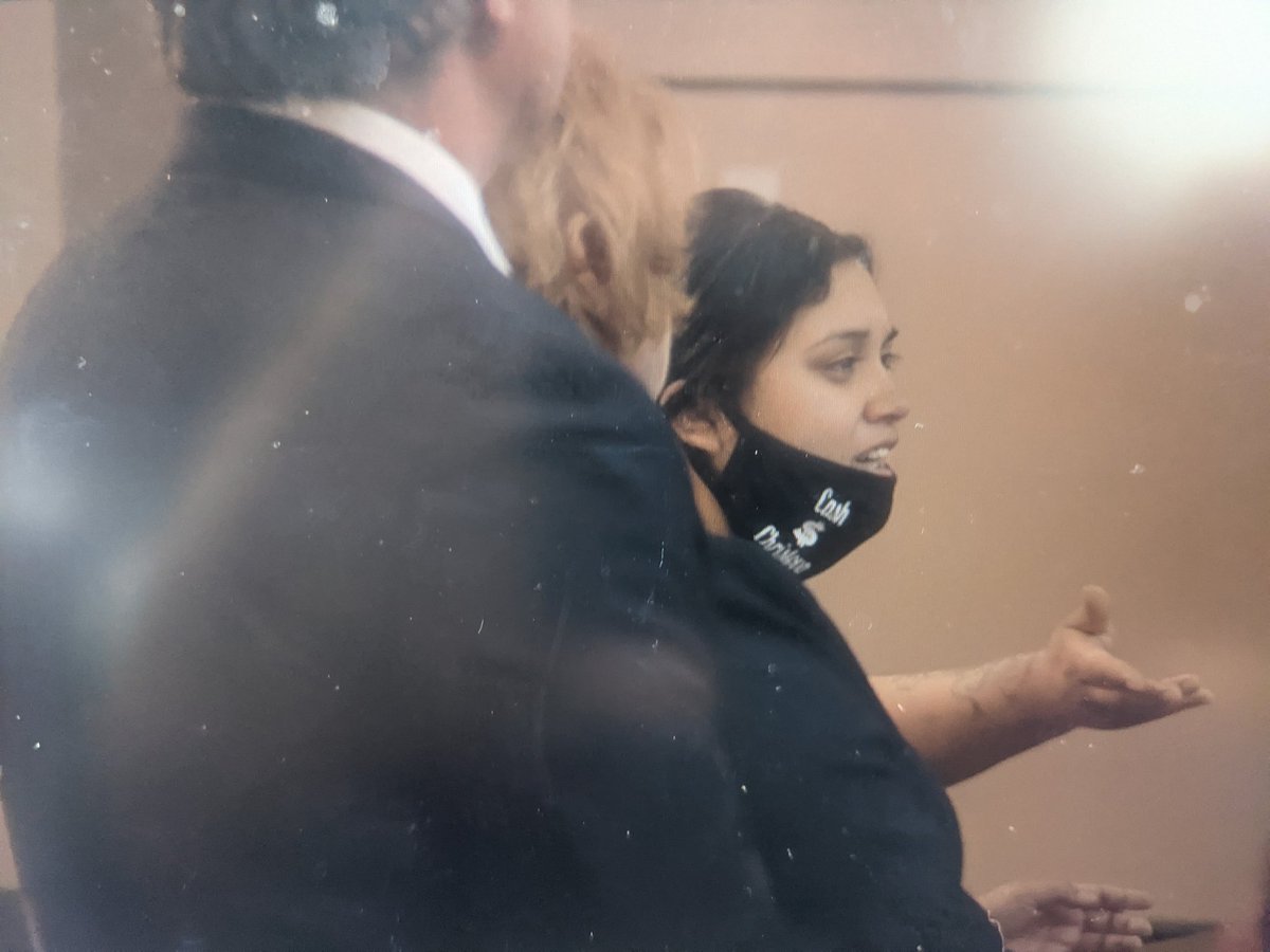 JGrayKSAT's tweet photo. Arroyo may be eligible for parole after serving 25 years in prison. 

During victim impact statements, Cash's cousin spoke directly to Arroyo. 
She screamed, "50 years is not enough!" @ksatnews https://t.co/oNrk41LhML