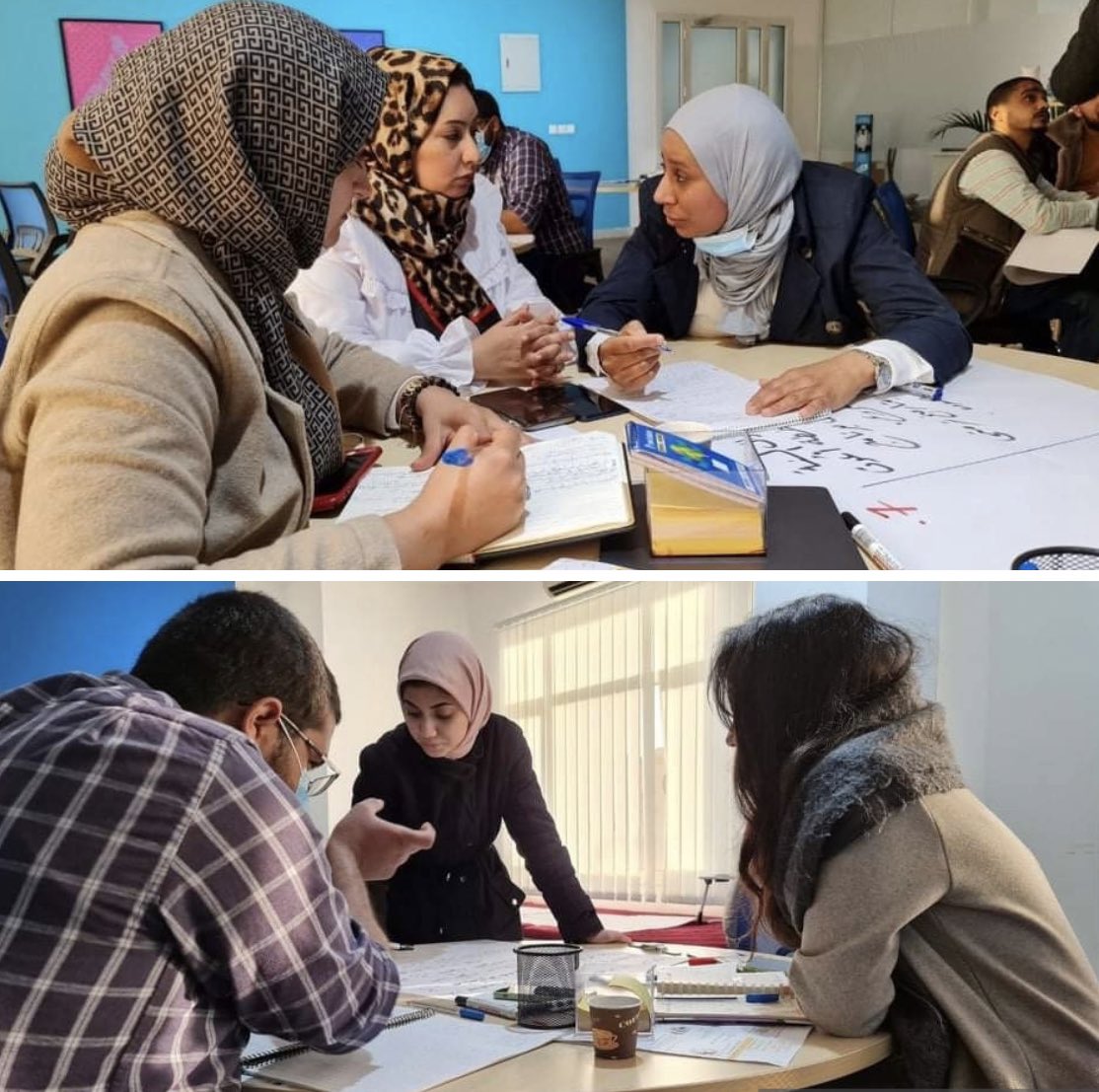 UKinLibya's tweet photo. يعد دور النساء حيويًا لتحقيق السلم المستدام لذلك تعمل المملكة المتحدة مع شريكنا مبادرة التغيير السلمي لدعم النساء و ضمان إدماجهن الشامل ،المتساوي والهادف في عملية السلام 🇬🇧🇱🇾
#GenderNovember https://t.co/yVFrzAzjpd