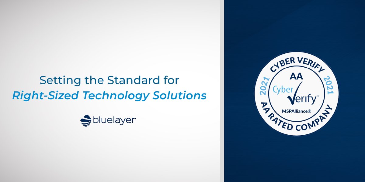 bluelayerit's tweet photo. Becoming #MSPV-certified means meeting critical #managedservices objectives. All of them. All the time. Click here to see yours met. @MSPAlliance

https://t.co/0dvSM6KuXS https://t.co/wclkSVhnXu