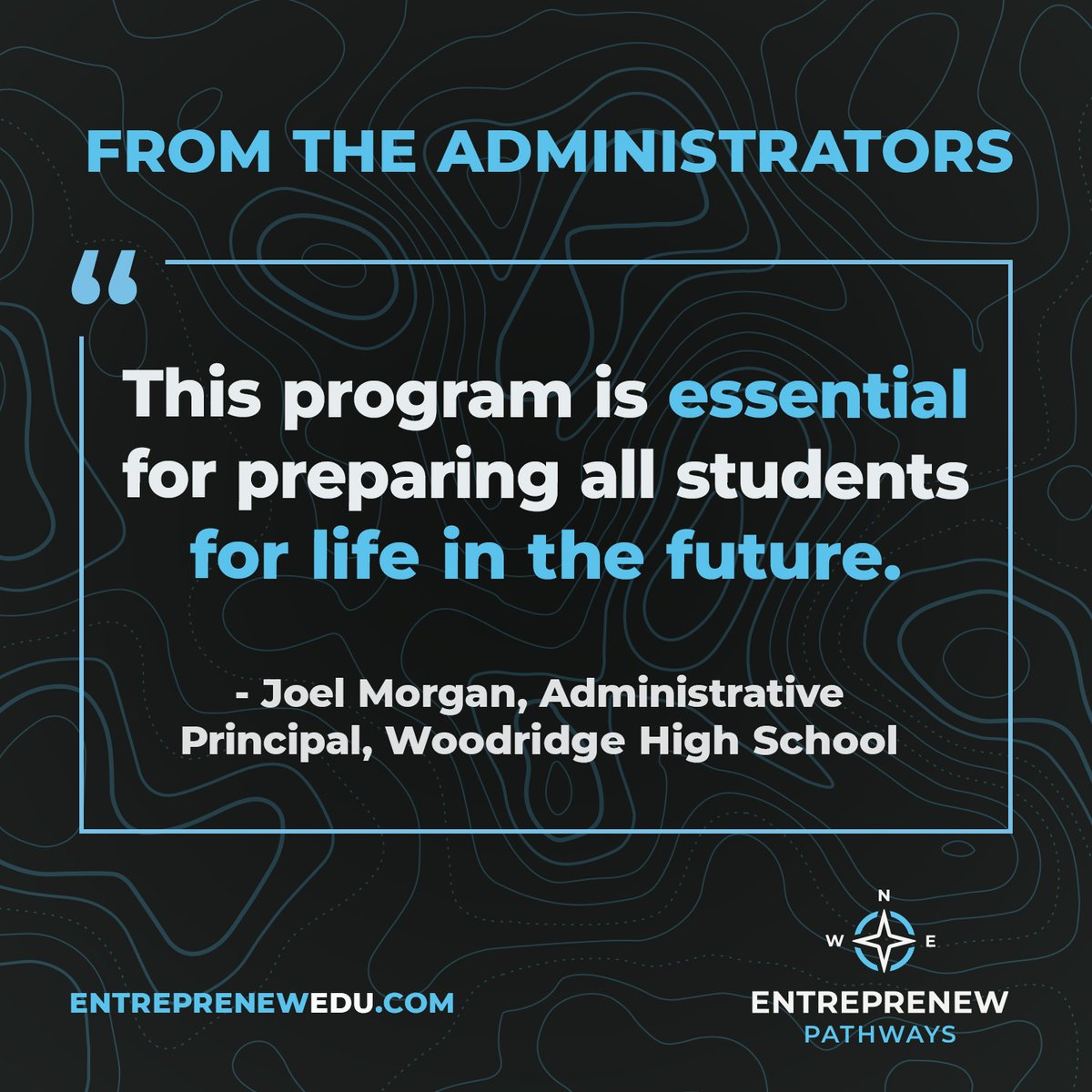 EntrepreNewNEO's tweet photo. If you aren't interested in running a business, why bother learning about entrepreneurship? Easy. Entrepreneurial skills - like problem-solving and risk-taking - are transferable to any career field you may pursue. #ENEW #youthentrepreneurship #entrepreneurshipeducation https://t.co/dlVymWXxv9