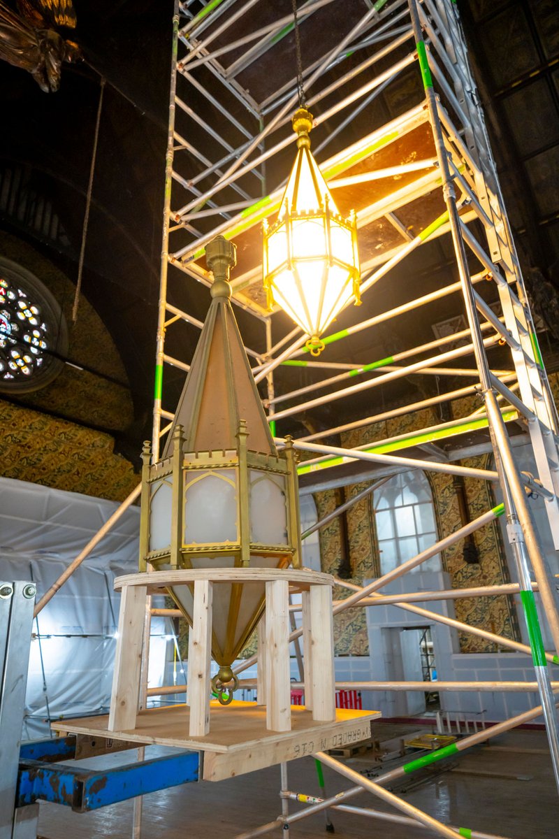 Rochdale Borough Council (@rochdalecouncil) on Twitter photo Specialists have started to restore the stunning ceiling lights in Rochdale Town Hall. The newly restored lights, which have changed position over the yrs, will in future hang from the hands of the ceiling angels once again, as they were originally designed to <a href="/HeritageFundUK/">The National Lottery Heritage Fund</a> Specialists have started to restore the stunning ceiling lights in Rochdale Town Hall. The newly restored lights, which have changed position over the yrs, will in future hang from the hands of the ceiling angels once again, as they were originally designed to <a href="/HeritageFundUK/">The National Lottery Heritage Fund</a>