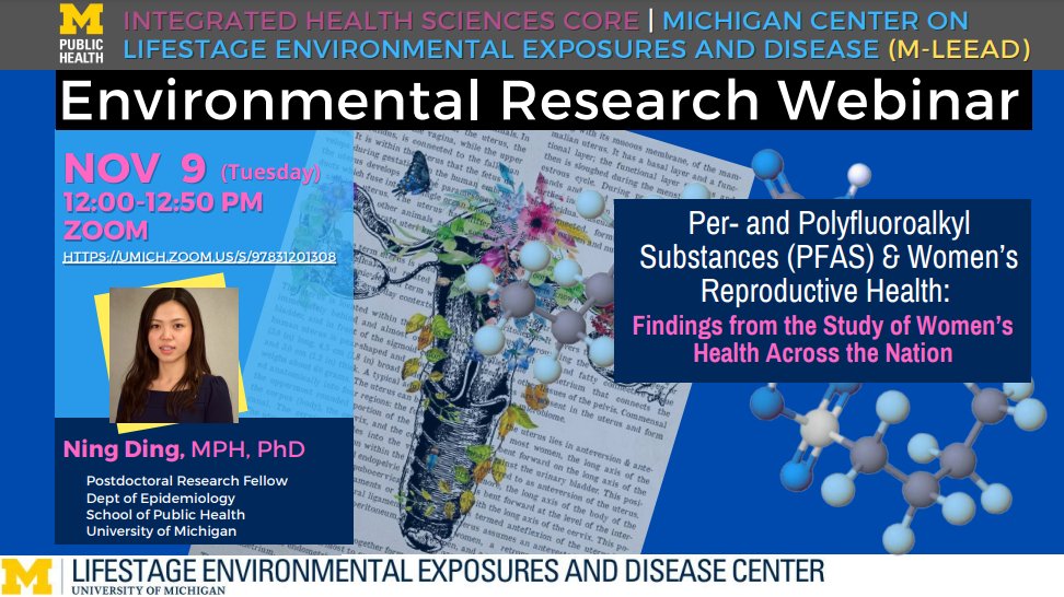 U-Mich Center on Environmental Exposures & Disease tweet media