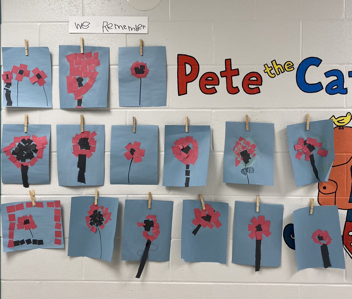 inghamkinder's tweet photo. Poppy Art https://t.co/9Rphs3Q8IE
