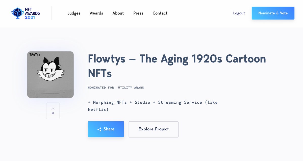 Flowtys 🎩 The Aging NFTs tweet media