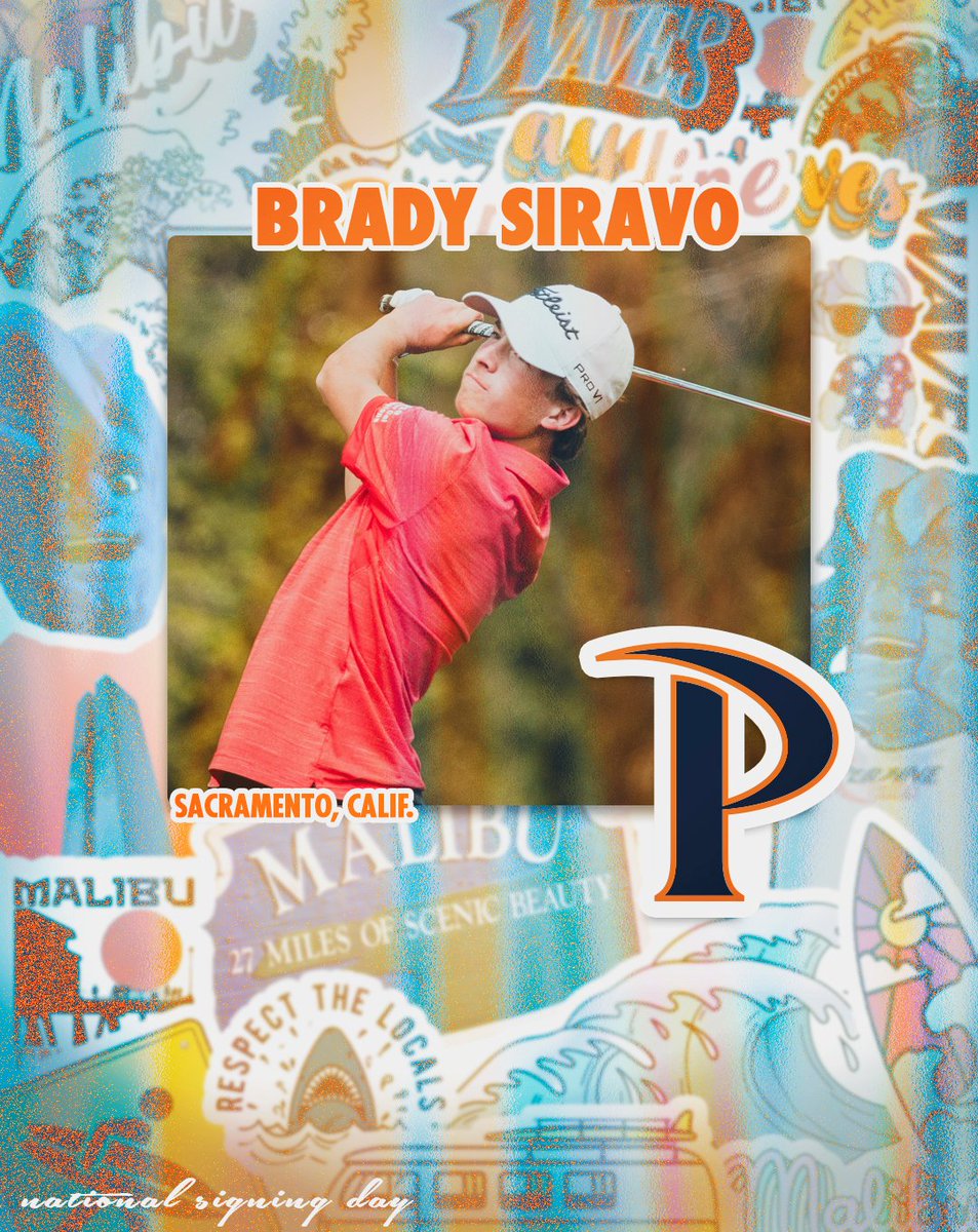PepperdineMGOLF's tweet photo. Welcome to the family, Brady Siravo! He'll join the Waves next season.

#WavesUp | #NationalSigningDay https://t.co/nBsEmBdZdU
