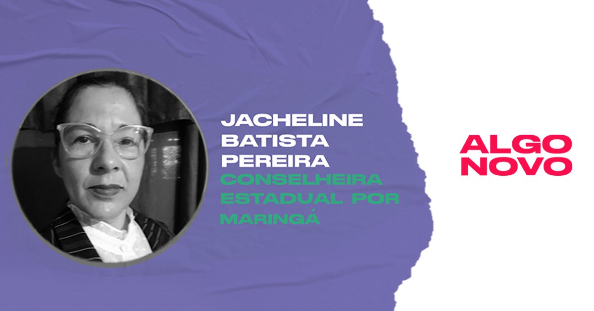 AlgoNovoAdv's tweet photo. Jacheline Batista Pereira é Algo Novo - Oposição!
💜✊🏻 VOTE 22 MARCELO E THAIS - ALGO NOVO: OPOSIÇÃO NA OAB/PR
#OposiçãoÉAlgoNovo #MarceloEThaisNaOABPR #AlgoNovoNaOAB #AlgoNovoNaAdvocaciaParanaense #OABPR https://t.co/exc5dKwFBx