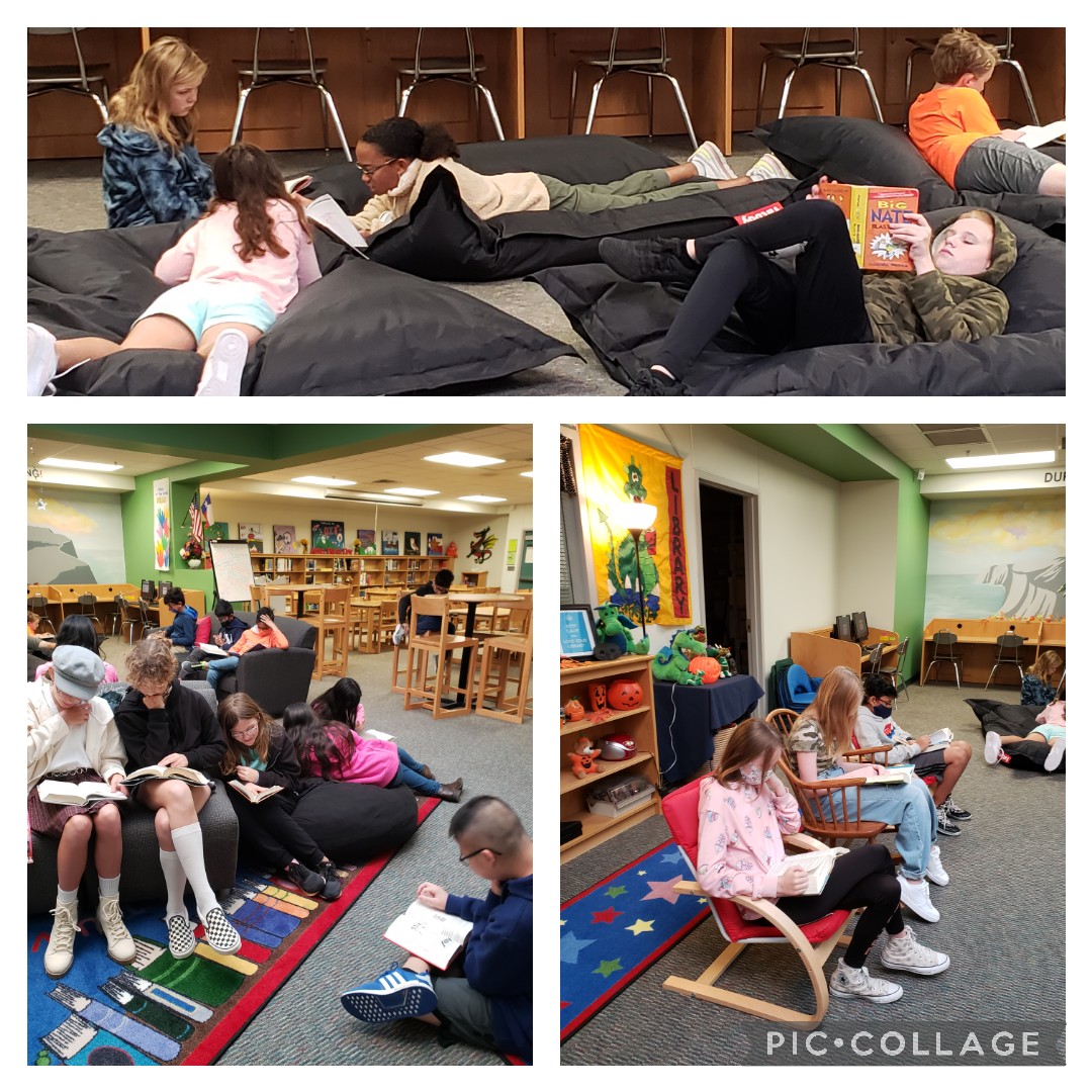 DIS students enjoy a great book while they read &amp; relax before school <a href="/DurhamLibraryTX/">DurhamLibrarytx</a> <a href="/CISDLibraries/">CISD Libraries</a> <a href="/Carrollisd/">Carroll ISD</a> @DonDurhamSLC