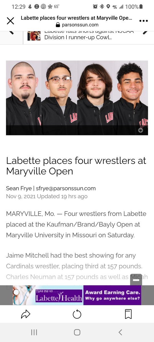 CHSRedNado's tweet photo. Jaime Mitchell placing 3rd! At Maryville Open https://t.co/H59c505X6B
