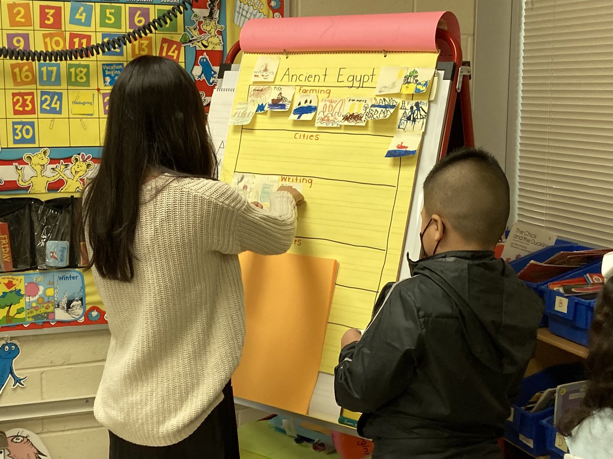 StephensES_AISD's tweet photo. @Bautistateaches had her students engaged this morning learning about Ancient Egypt. @iliana_kd @DrFavy @drgoffney @CarmenConover1 #heroheadquarters https://t.co/qS2OJaTr1S