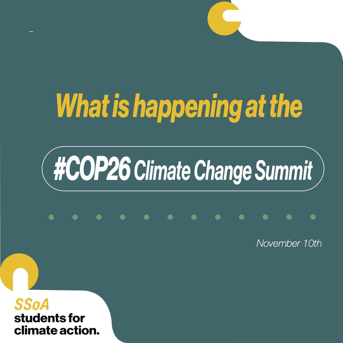 SSoA Students for Climate Action tweet media