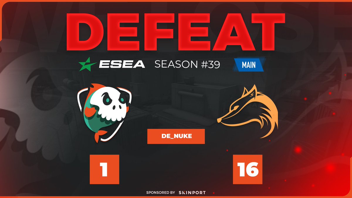 CSGO Team Skinport (Inactive) (@teamskinport) on Twitter photo What a game πΆ ggwp to a dominating <a href="/foxed_gaming/">Foxed gaming</a>
We have a few days off now to rebuild our focus for the next game on Monday. What a game πΆ ggwp to a dominating <a href="/foxed_gaming/">Foxed gaming</a>
We have a few days off now to rebuild our focus for the next game on Monday.